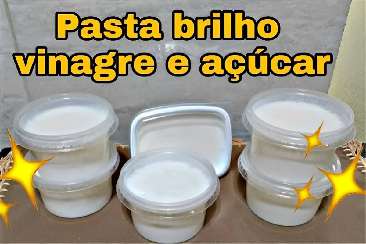 Pasta para dar brilho em panelas e formas de alumínio rende