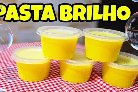 Pasta polidora caseira que fica ótima para você tirar mancha