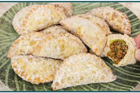 Pastel de festa: uma delícia sequinha e crocante para servir