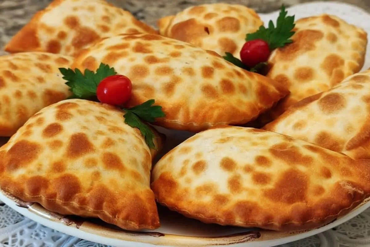 Pastel na air fryer sequinho e super recheado sem usar uma g