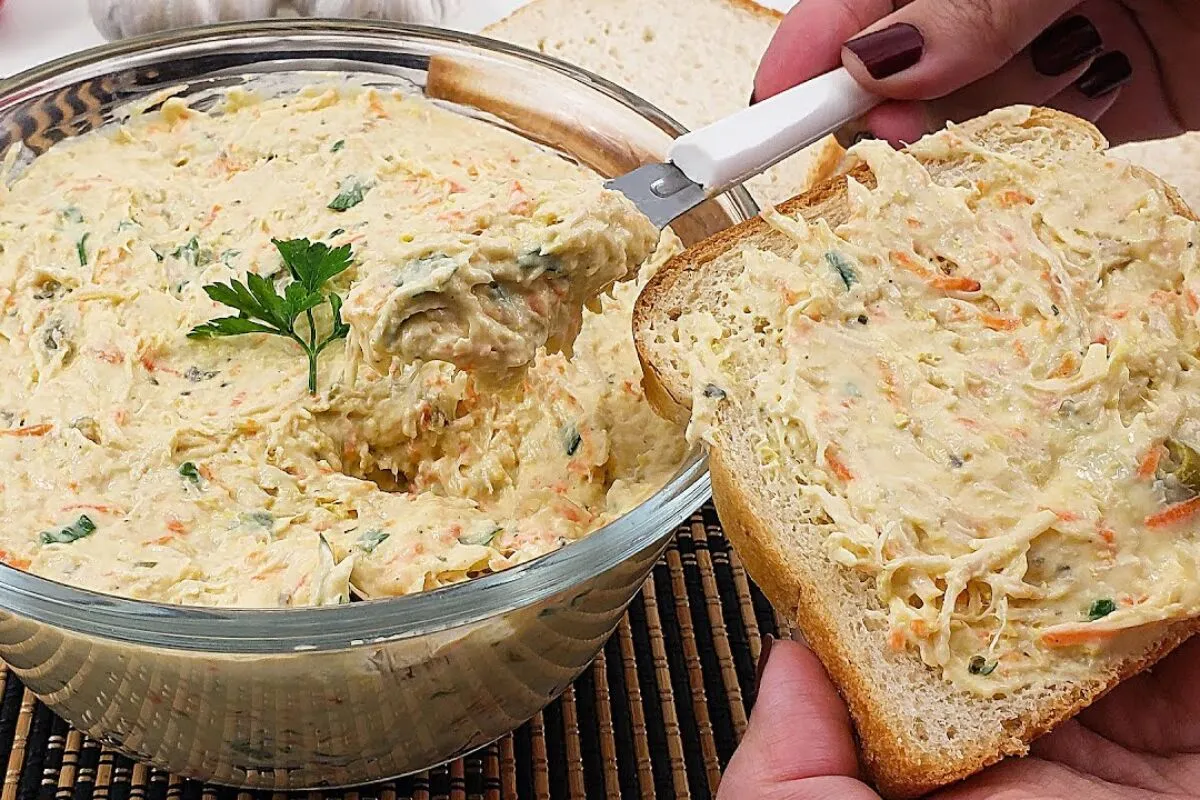 Patê de frango: a entradinha cremosa e deliciosa para servir