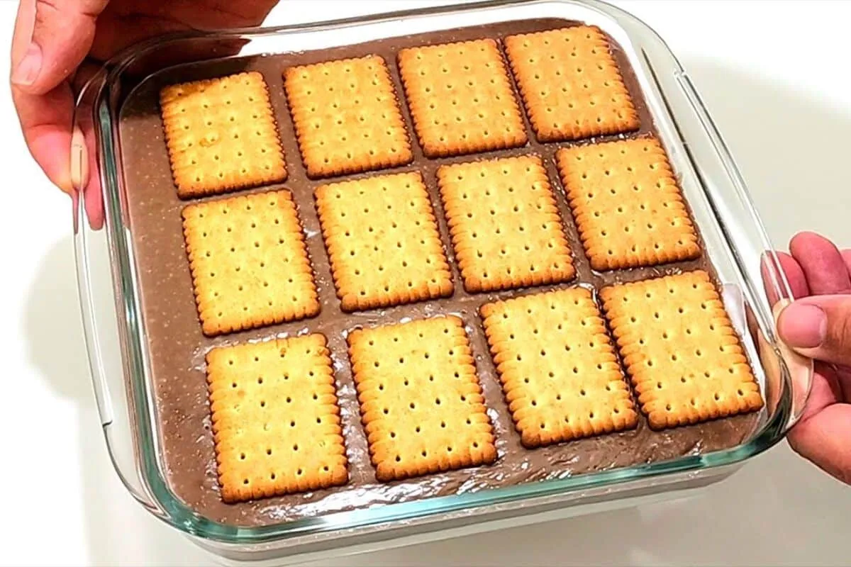 Pavê de chocolate de antigamente com aquele gostinho bom de