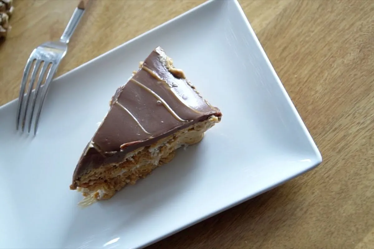 Pavê de doce de leite super cremoso e montado em camadas irr