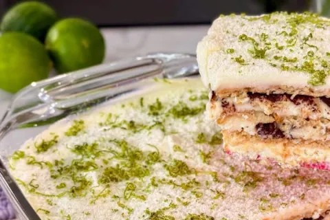 Pavê de limão fácil e rápido: sobremesa refrescante perfeita
