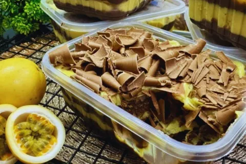 Pavê de maracujá com chocolate: receita fácil de fazer e que