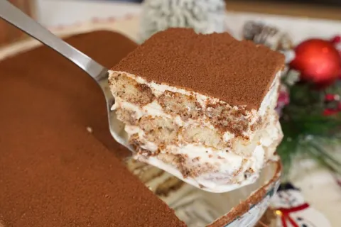 Pavê de nata simples e fácil, uma sobremesa que fica muito c