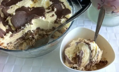 Pavê de Sorvete com Panetone (Pavetone)