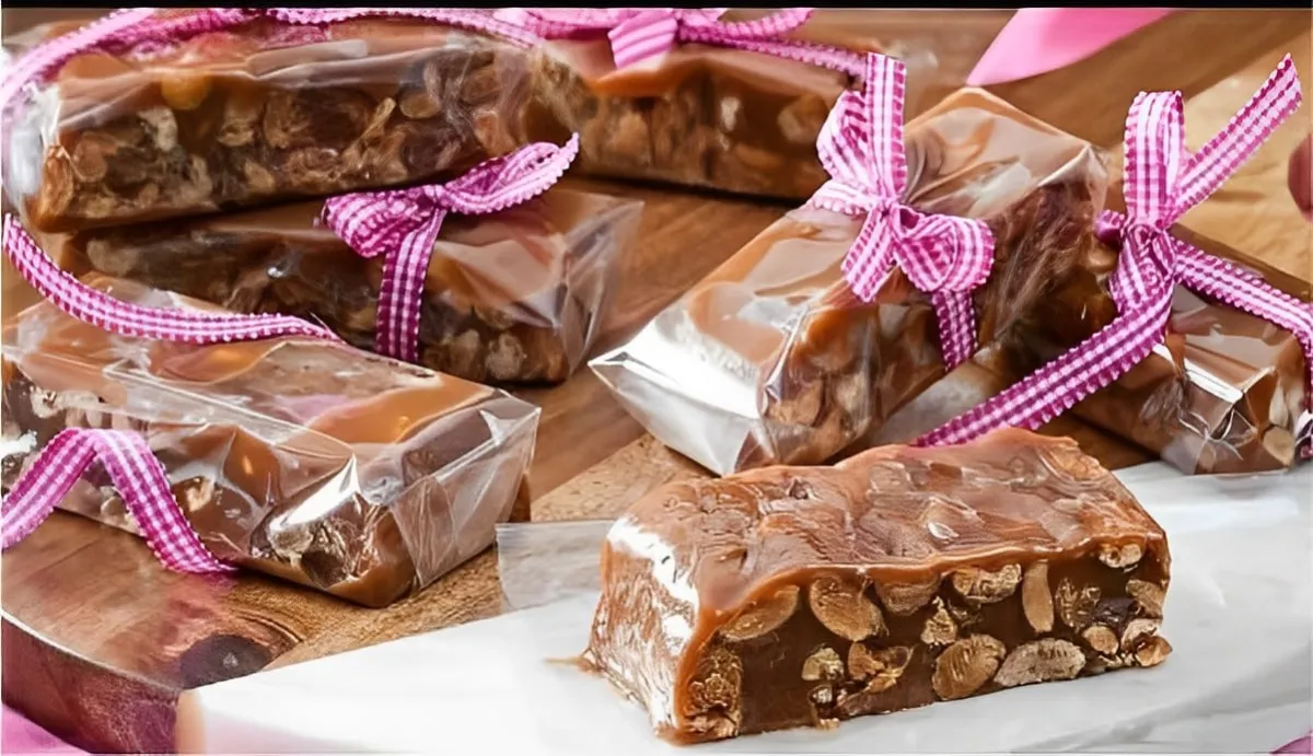 Pé de moleque tradicional uma receita da vovó que leva apena