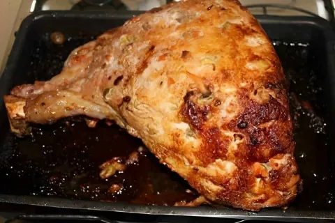 Pernil recheado uma delícia perfeito para o seu natal e ano 