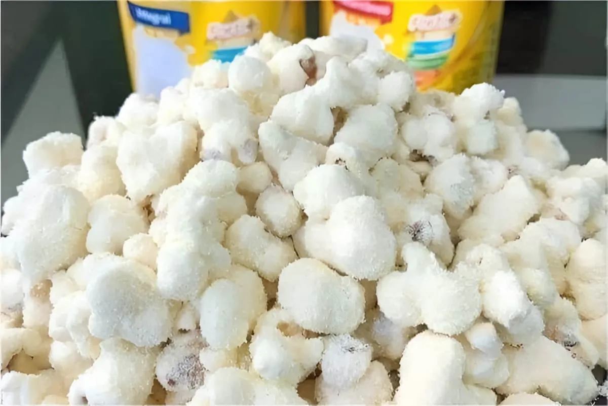 Pipoca de Leite Ninho gourmet fácil e deliciosa para acompan