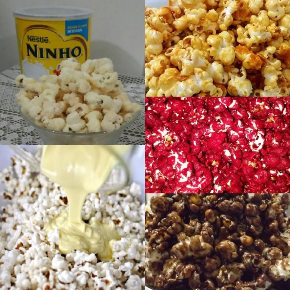 Pipoca Doce: 5 Receitas Simples Para Fazer em Casa