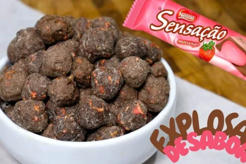 Pipoca gourmet sensação crocante e doce na medida certa, ide