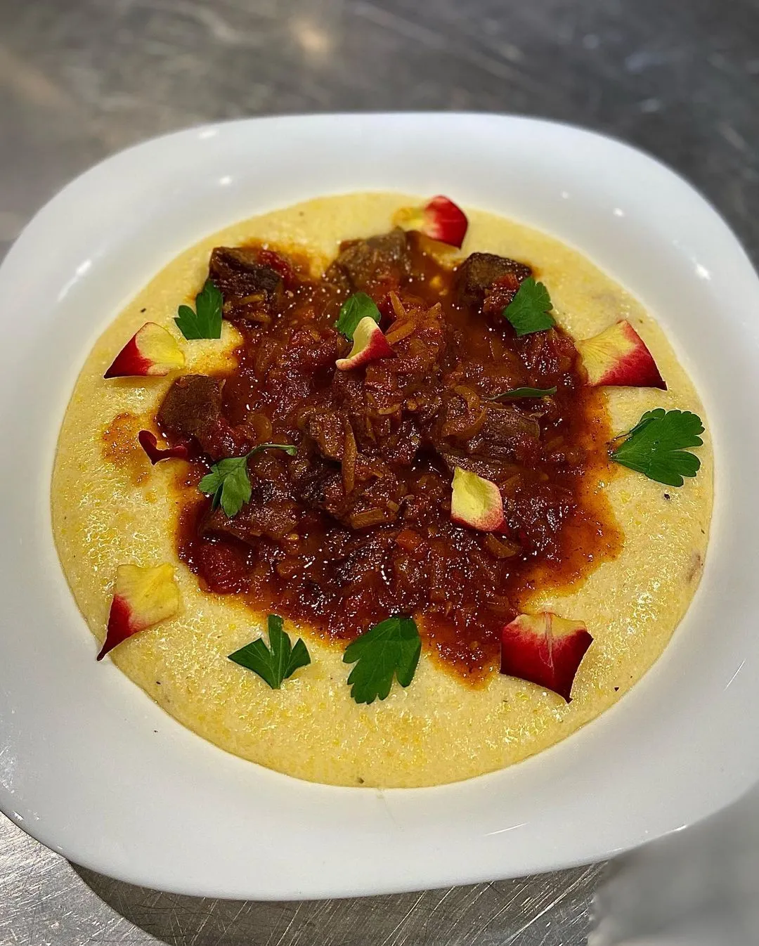Polenta Cremosa Simples