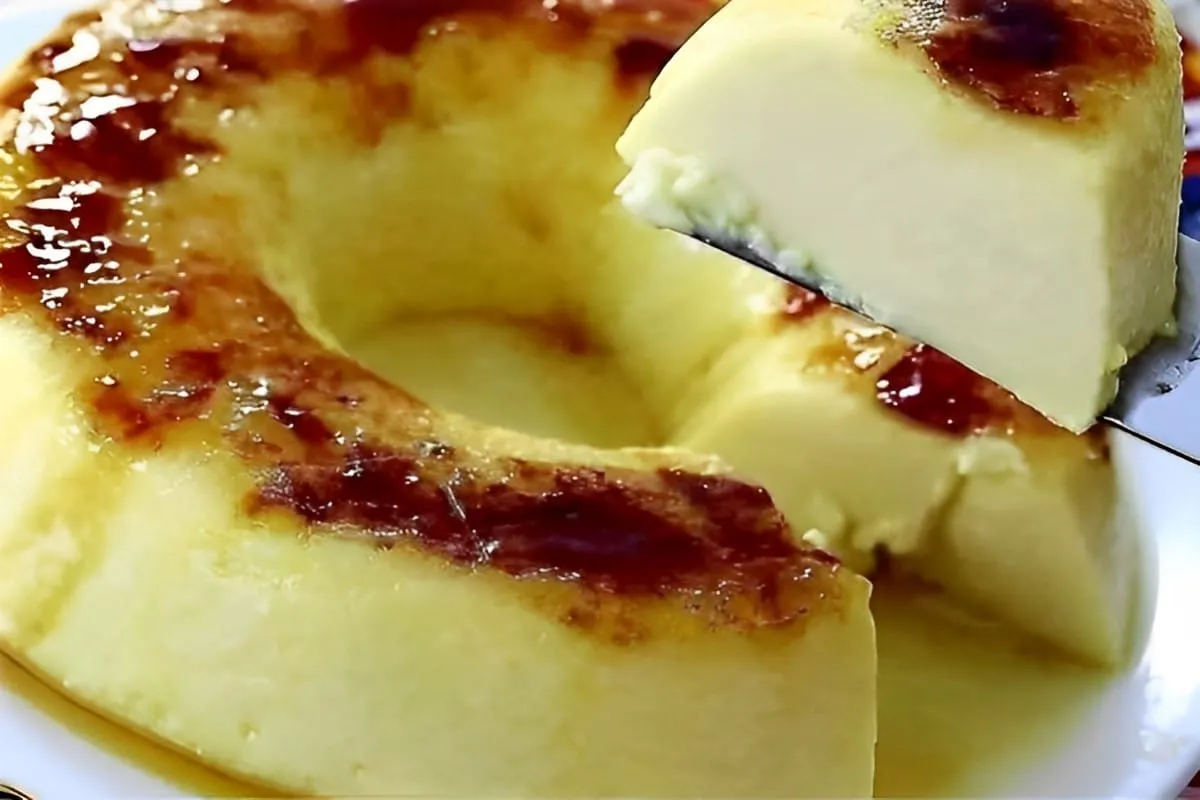 Pudim brûlée fácil e saboroso uma sobremesa diferente para o