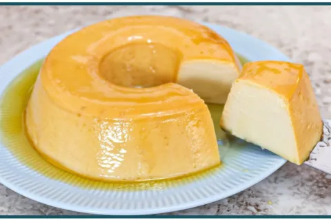Pudim com 2 ingredientes pronto em 20 minutos para qualquer 