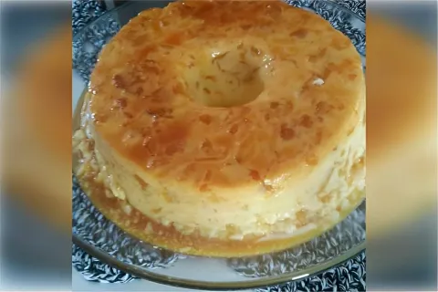 Pudim de abacaxi bem levinho e delicioso a sobremesa perfeit