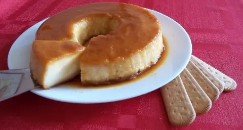 Pudim de Biscoito Maizena