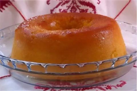 Pudim de cenoura um pudim delicioso e diferente que sua famí