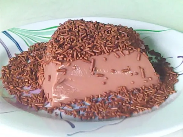 Pudim de Chocolate de Geladeira