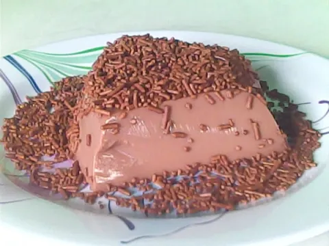 Pudim de Chocolate de Geladeira