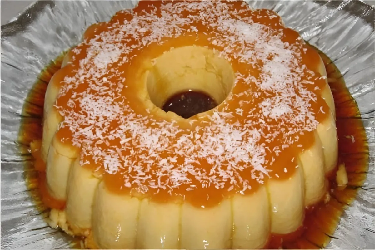 Pudim de coco da vovó uma sobremesa fácil e deliciosa para t