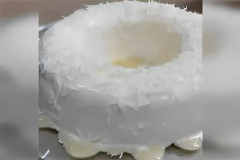 Pudim de coco de geladeira é só bater os ingredientes no liq