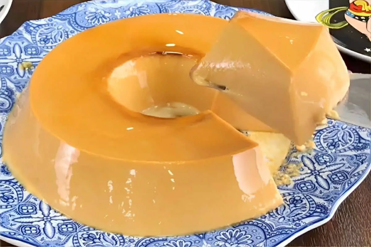 Pudim de doce de leite rápido e fácil uma sobremesa delicios