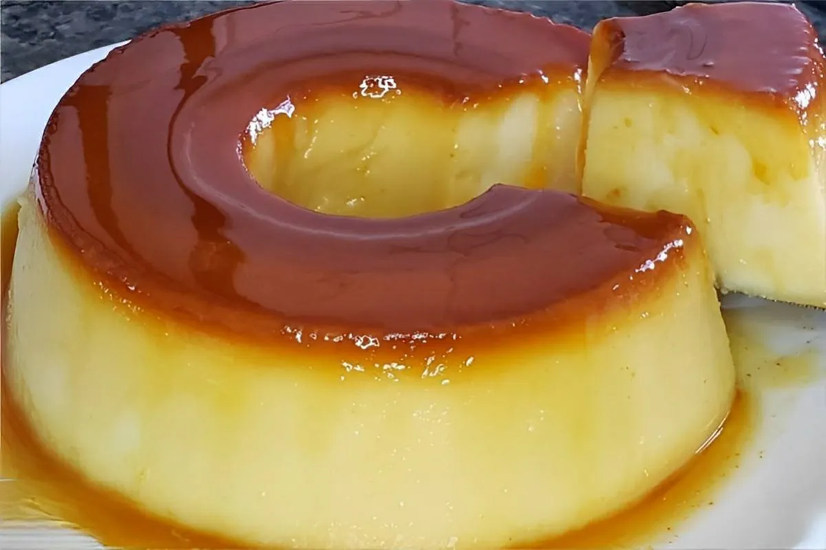 Pudim de farinha que não vai ao forno considerado por muitos