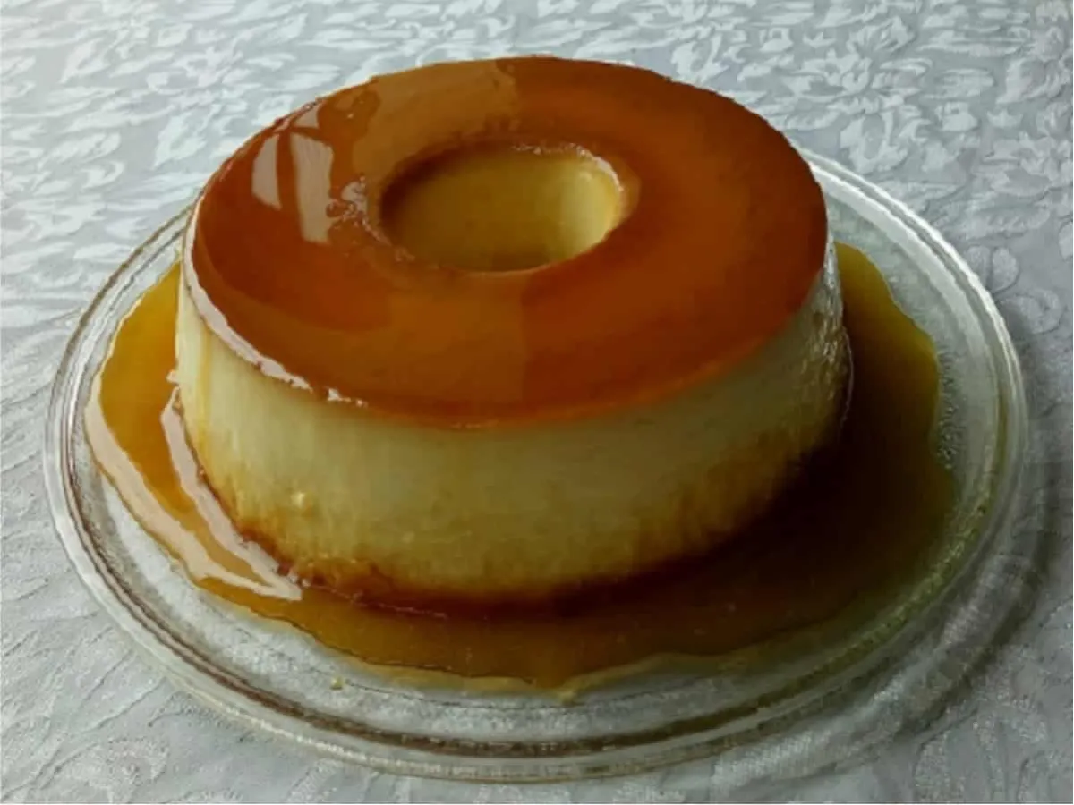 Pudim de leite condensado com queijo igual da padaria para f