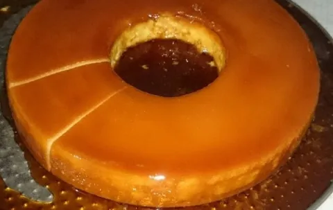 Pudim de Leite Condensado e Creme de Leite