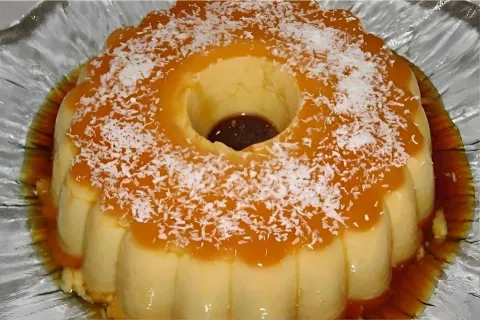 Pudim de leite de coco uma sobremesa simples e prática para 