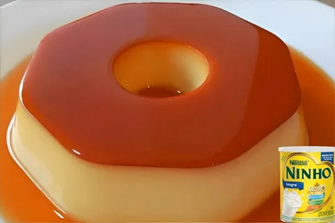 Pudim de leite em pó uma sobremesa prática e fácil perfeita 