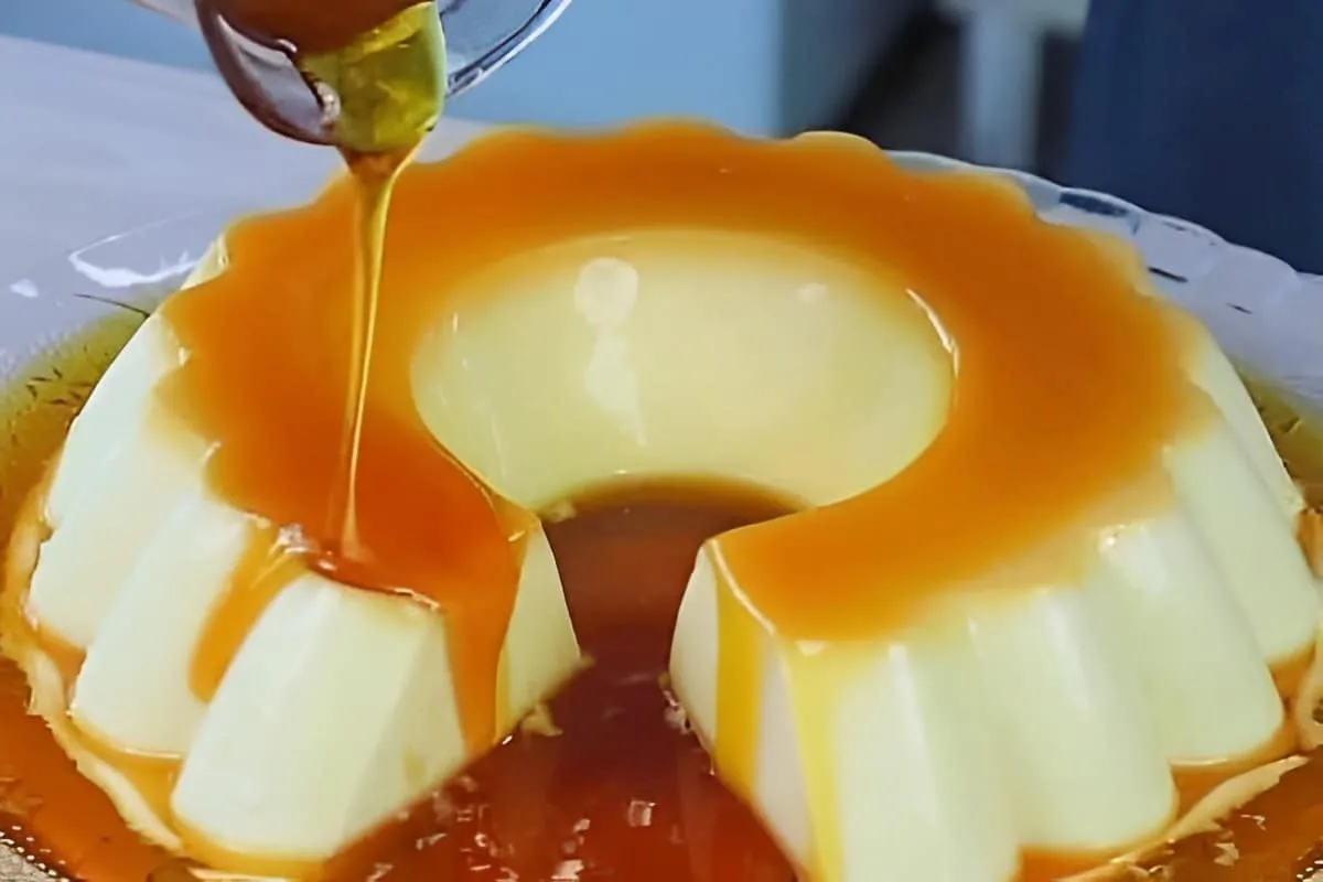 Pudim de Leite Ninho prático e delicioso com sabor marcante