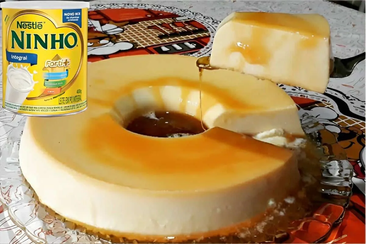 Pudim de Leite Ninho que não vai ao forno fica uma delícia e