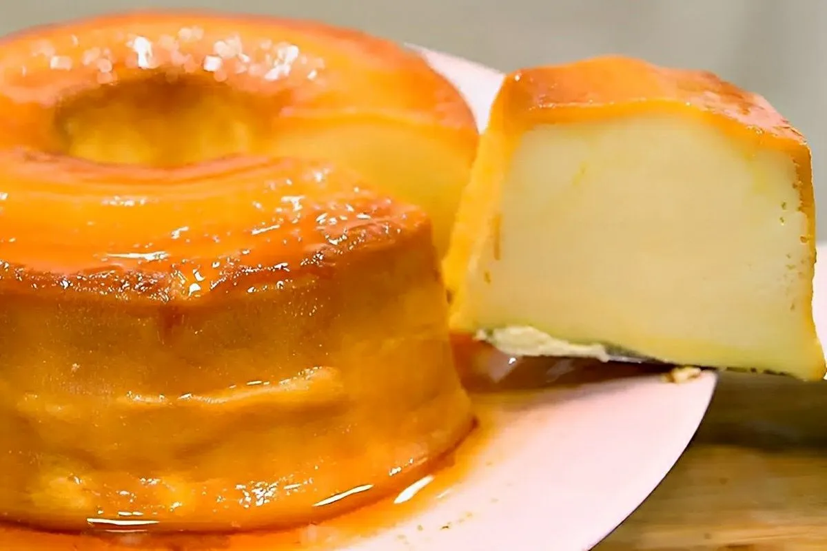 Pudim de leite que fica pronto em 10 minutos cremoso delicio