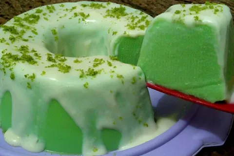 Pudim de limão fácil de fazer e diferente de tudo que você c