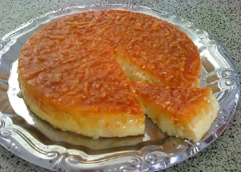 Pudim de Mandioca