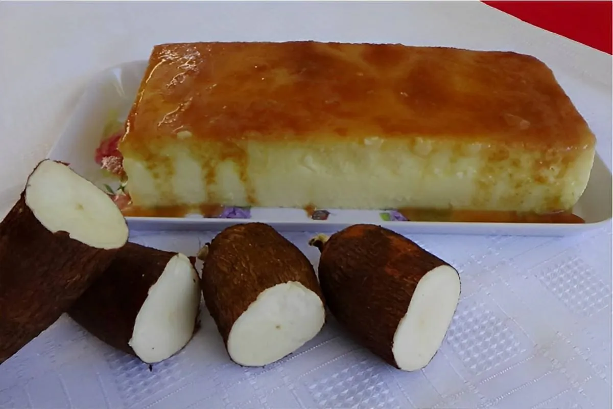 Pudim de mandioca um pudim muito saboroso uma sobremesa ines