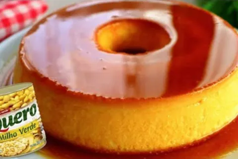 Pudim de milho: cremoso, leve e tão fácil de fazer que vai v
