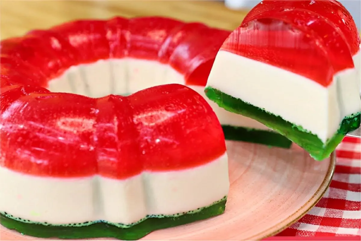 Pudim de natal um pudim delicioso que vai enfeitar sua mesa