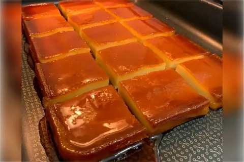 Pudim de padaria em pedaços receita tradicional para fazer n