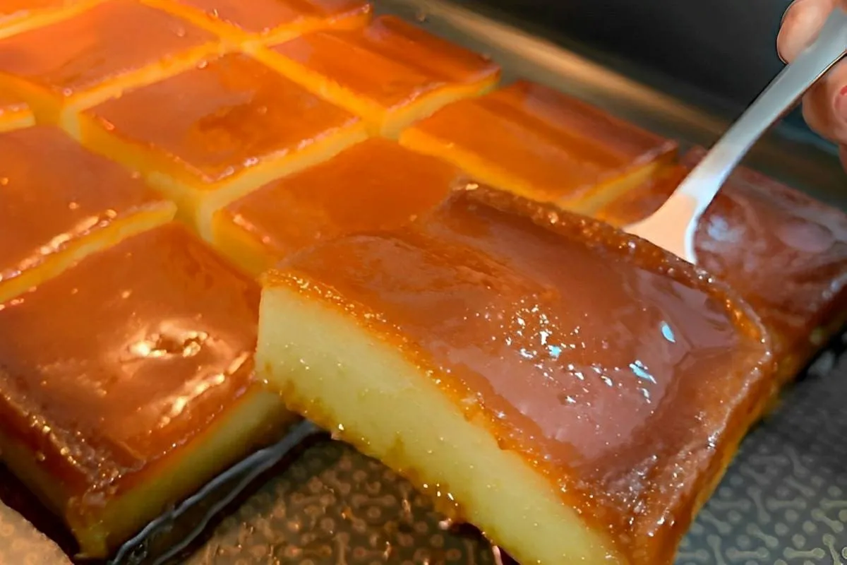 Pudim de padaria fácil uma receita que aprendi com padeiro d