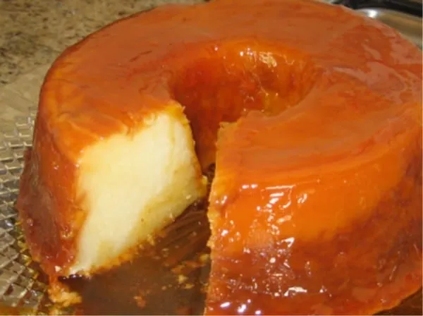 Pudim de Padaria ou Caçarola Italiana