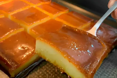 Pudim de padaria tradicional aquele que vende em padaria de 