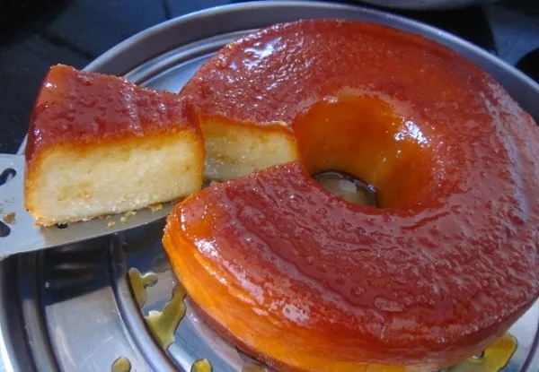 Pudim de Pão de Liquidificador