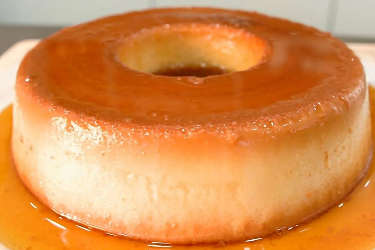 Pudim de pão sem leite condensado: econômico delicioso e per