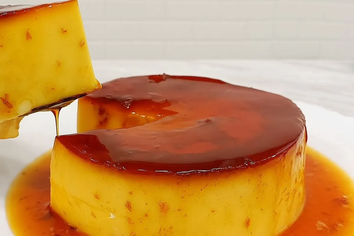 Pudim na panela de pressão pronto em 10 minutos para facilit