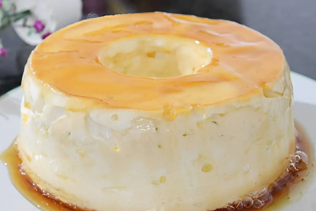 Pudim nuvem de claras ele é tão leve que desmancha na boca u