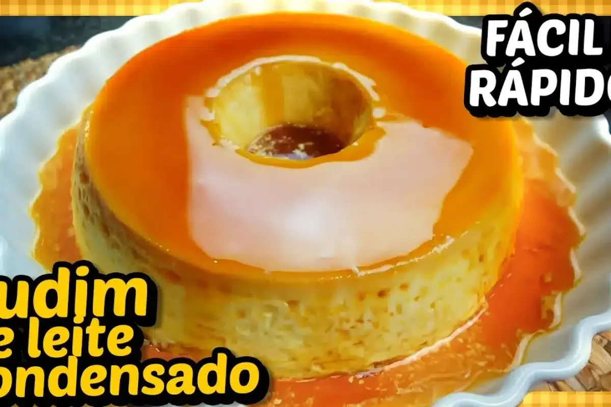 Pudim perfeito com aquele segredo simples para ficar sem fur