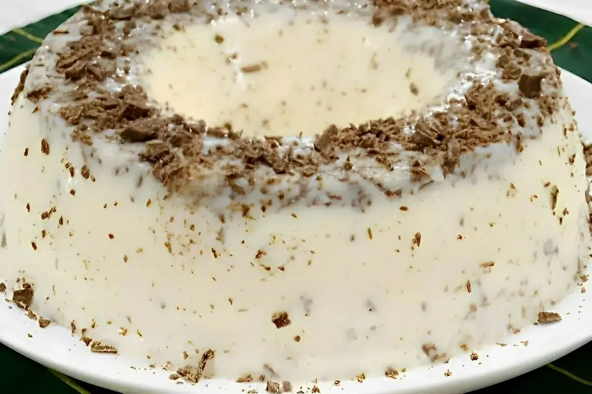 Pudim prestígio de geladeira muito fácil é só bater os ingre